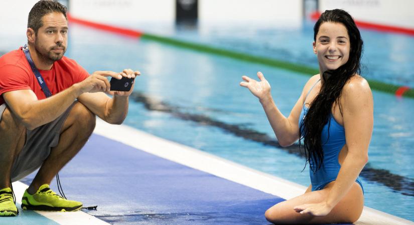 Babát vár paralimpiai bajnok úszónk, szülés után visszatér