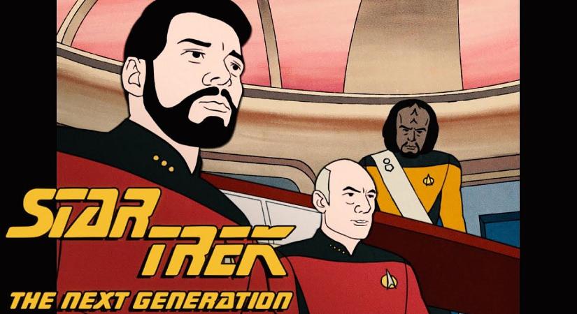 Így nézett volna ki a Star Trek: Az új nemzedék rajzfilm-változata - ha létezett volna