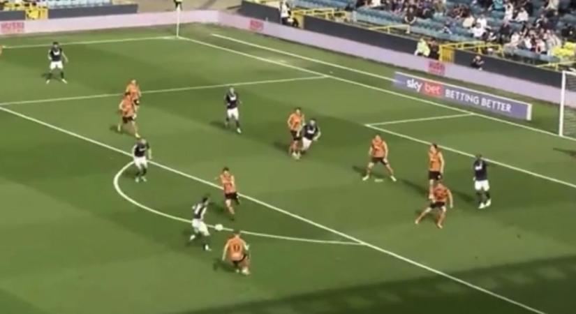 Videó: blokkolásnak indult, gól lett – íme, az idény egyik legfurcsább gólja