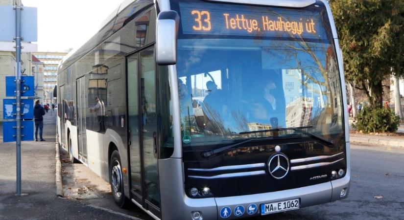 Nyolc újabb elektromos busszal gyarapodik a pécsi flotta