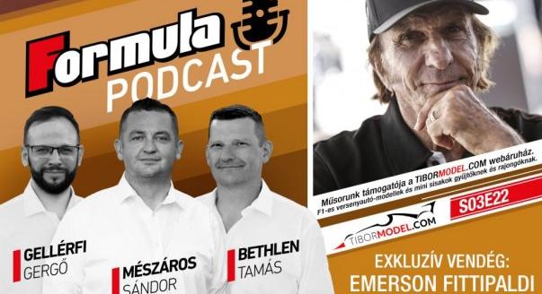 Podcast: Exkluzív interjú a legendás Emerson Fittipaldival