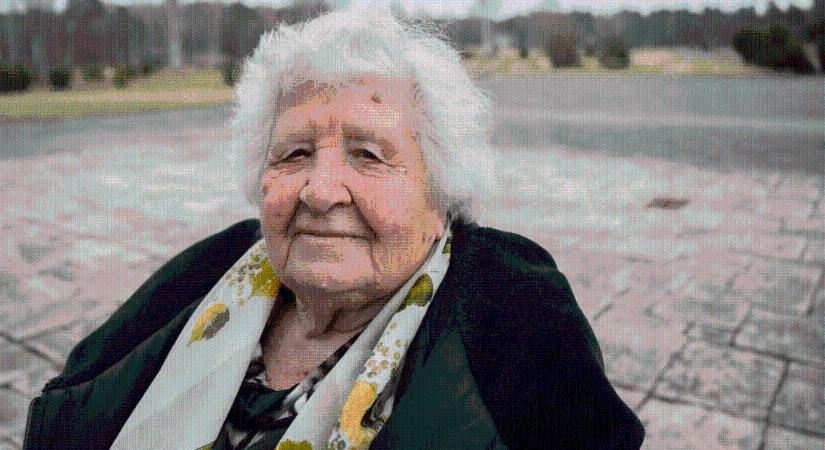 Egy 96 éves ukrán holokauszt-túlélő megfogadta, hogy túléli Putyint