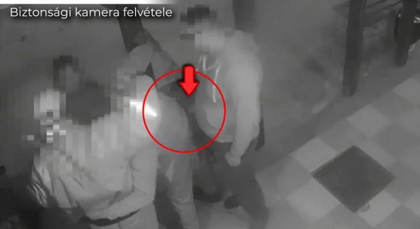 Videón a lábatlani sunyi tolvaj: a kocsmánál használta ki a férfi totál részegségét