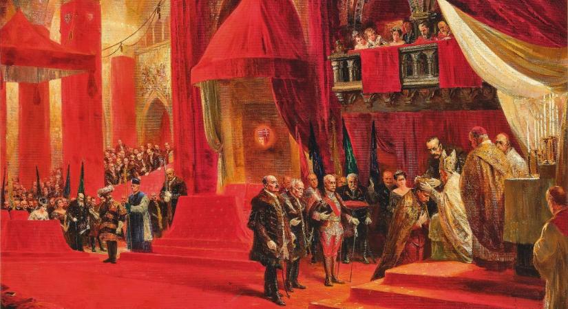 IV. Károly tavalyig eltűntnek hitt koronázási festményeit mutatja be a Nemzeti Múzeum