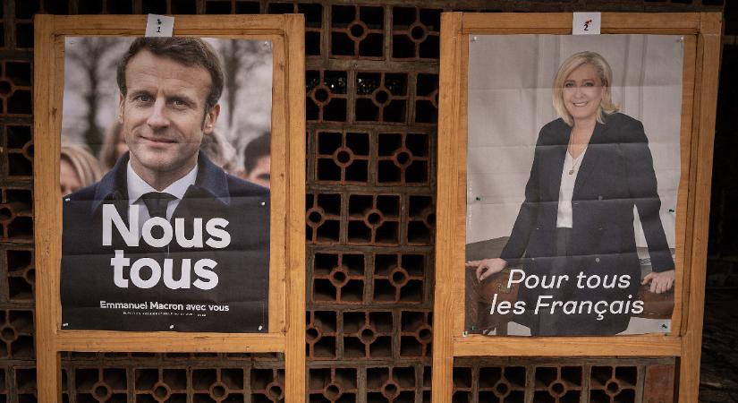 Exit poll: Macron nyeri a francia elnökválasztást Le Pennel szemben
