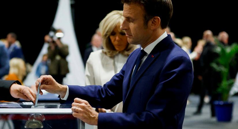 Macron nyeri a francia elnökválasztást Le Pennel szemben az exit poll mérései szerint