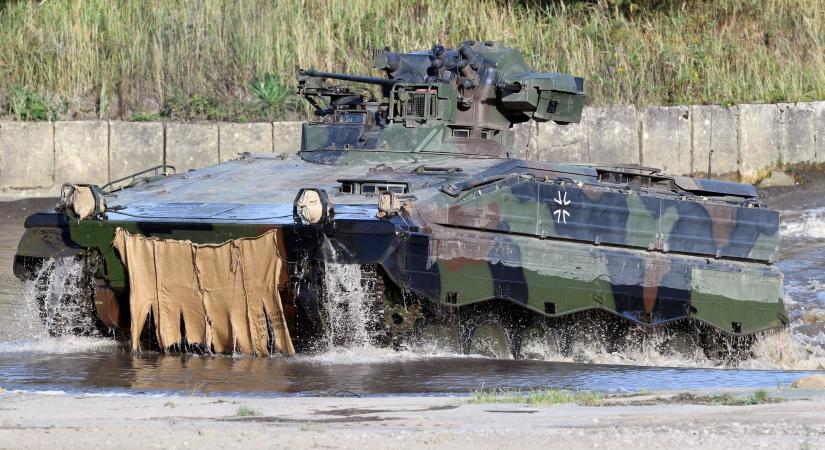 Reuters: A Rheinmetall páncélozott gyalogsági harcjárműveket szállítana Ukrajnába
