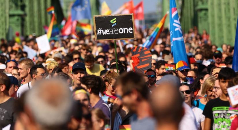 Idén is a Mi Hazánké az Andrássy út a Budapest Pride Felvonulás napján