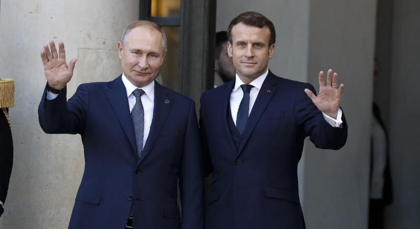Kontra (Facebook): Egy háborús agresszor üdvözölte a francia elnök győzelmét