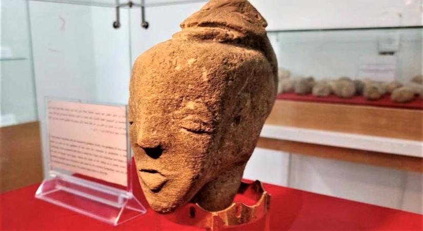 Négyezerötszáz éves szoborfejet talált egy földműves