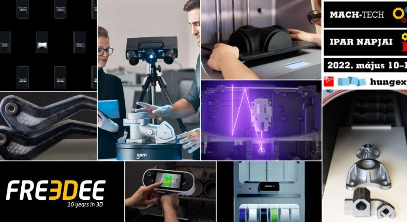 3D nyomtatók és 3D szkennerek az Ipar Napjain!