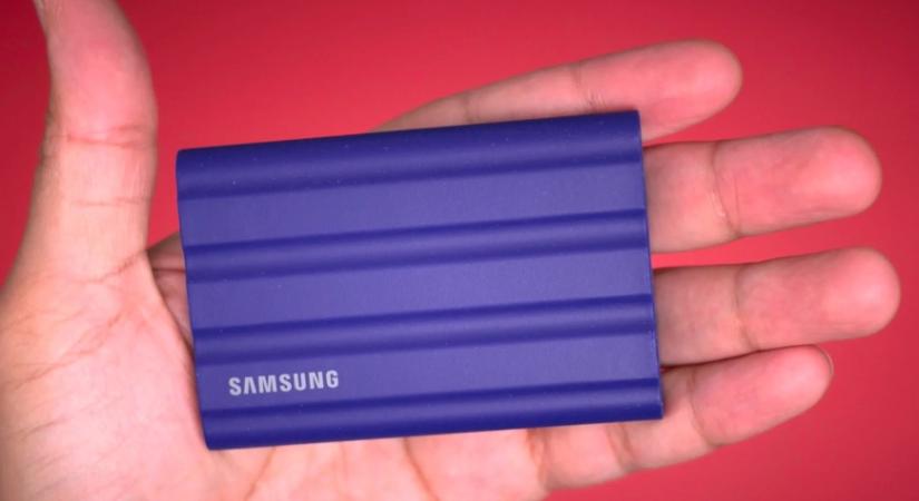 Jön az új hordozható SSD, amely háromméteres zuhanást is túlél