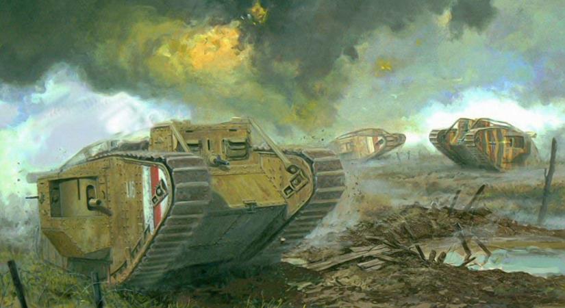 Vaskoporsók – harckocsik az első világháborúban