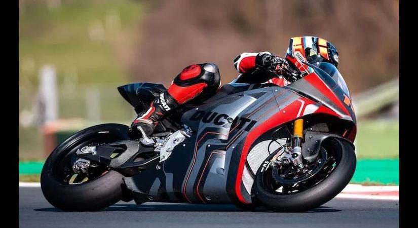 Videón a jövőre bemutatkozó Ducati MotoE prototípus