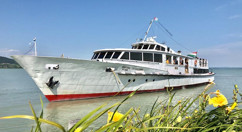 Sűrűbben közlekednek a hajók Fonyód és Badacsony között a hétvégén, új kikötők is nyitnak