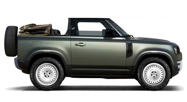 Mindössze öt példány készül a nyitott Land Rover Defenderből