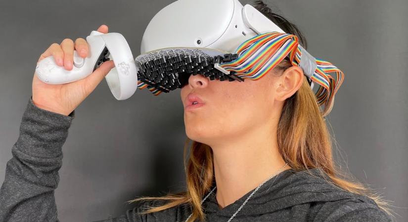 Elkészült a szájat stimuláló VR-sisak, amivel új élményeket is átélhetünk a virtuális valóságban