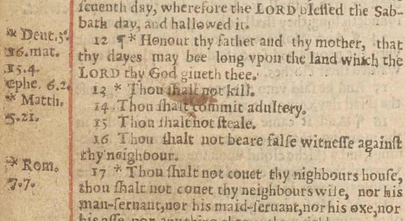 Új-Zélandon került elő az 1631-es kiadású biblia egyik példánya, melyben paráználkodásra szólítják fel a híveket