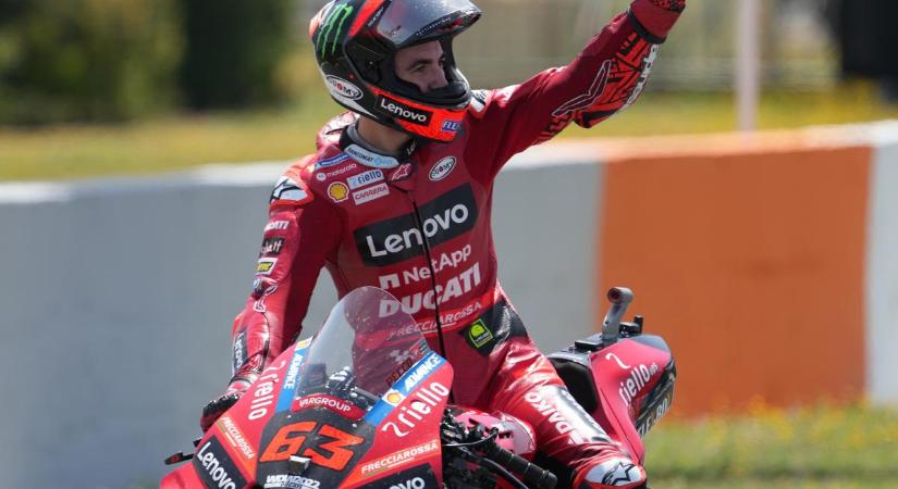 MotoGP: Bagnaia és Quartararo másik ligában motorozott