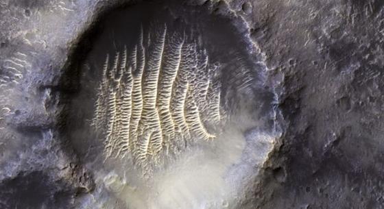 Óriási vulkánkitörés volt a Marson, és erre bizonyíték is van