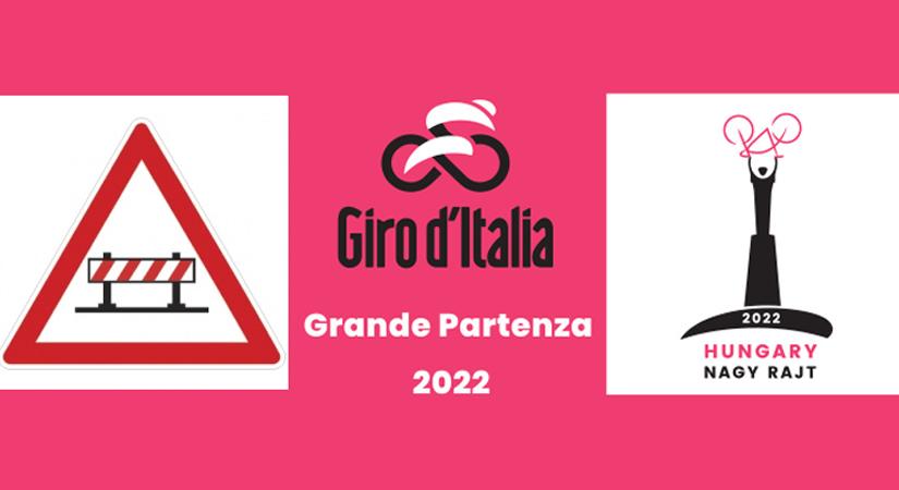 Útlezárások a Giro d’Italia kerékpáros verseny alatt