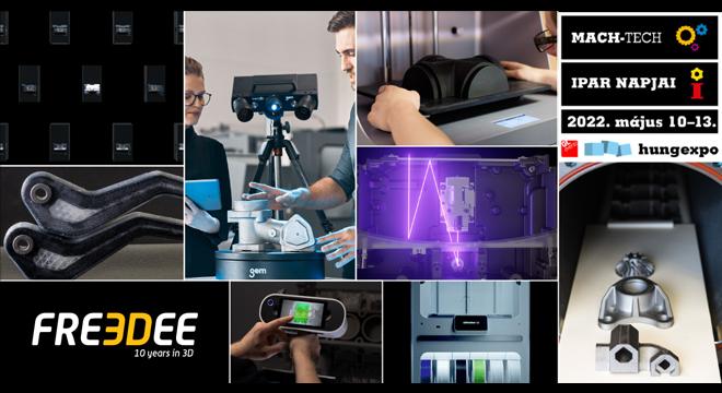 3D nyomtatók és 3D szkennerek az Ipar Napjain