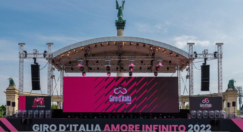Szerdán elkezdődik Budapesten a Giro d’Italia Nagy Rajt