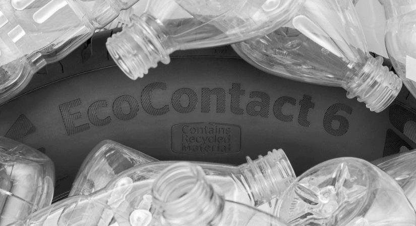 A Continental PET-palackból készült gumiabroncsokat dob piacra