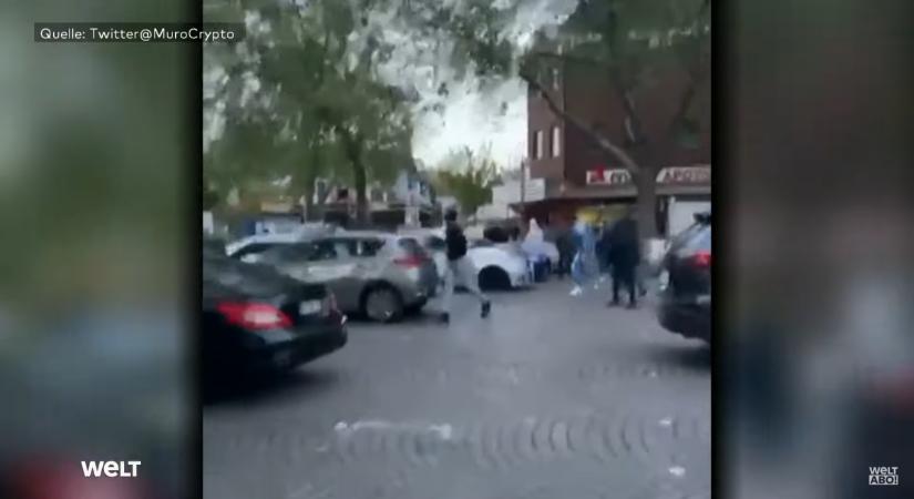 Motoros banda és egy helyi bevándorlóklán tagjai lövöldöztek Duisburgban