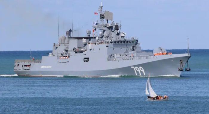 Ukrán jelentés szerint eltalálták az orosz „Admiral Makarov” hadihajót egy Neptun rakétával