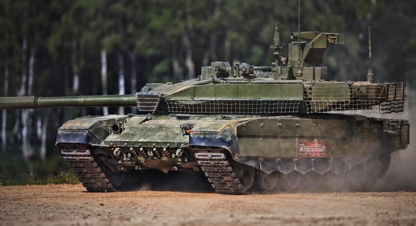 Jó pár T-90-es harckocsit veszítettek már az oroszok Ukrajnában