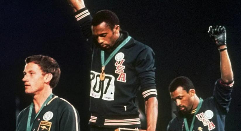 Tiltakozó akciójuk miatt megbélyegezték a két színes bőrű olimpikont - Fénnyel írt történelem