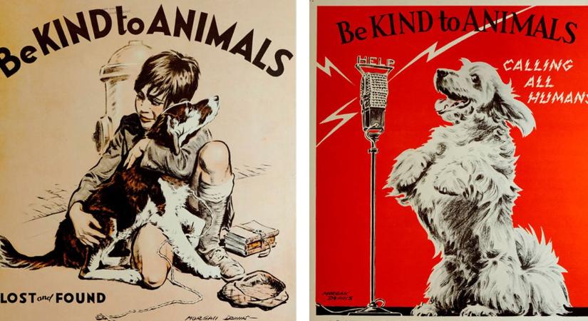 Szeresd az állatokat! - Plakátok a ‘30-as évekből az állatok védelméért
