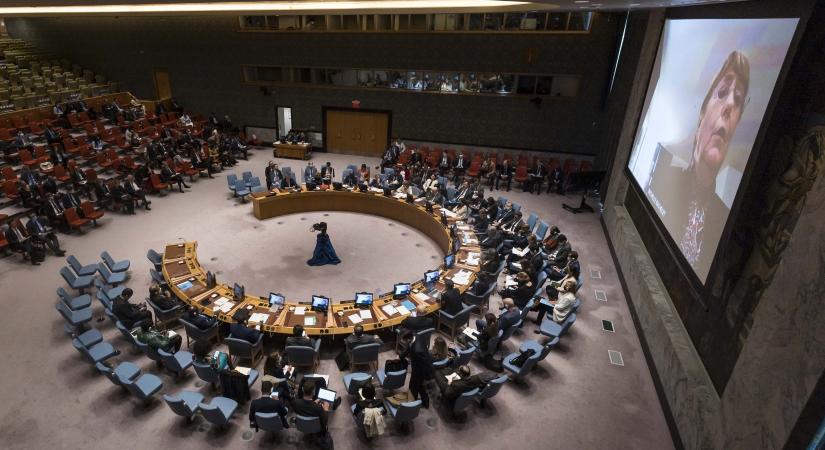 Az ENSZ Biztonsági Tanácsának ukrajnai háborúról szóló nyilatkozatában nem szerepel a „háború” szó