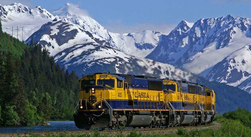 Vonatozás Alaszkában