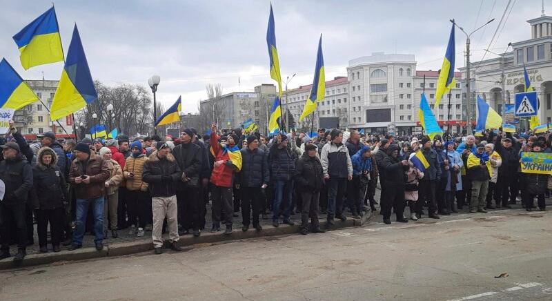 A megszállt ukrán város fél a hamis orosz népszavazás tervétől