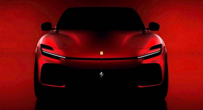 Hivatalos: V12-es motort kap a Ferrari Purosangue
