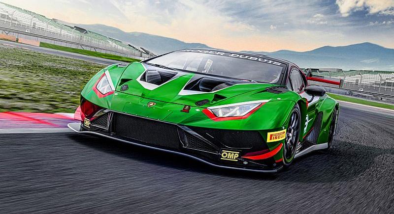 Bemutatta új GT3-as versenyautóját a Lamborghini