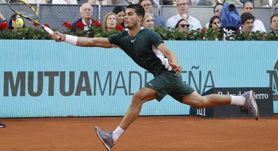 Alcaraz győzött Madridban, Nadal és Djokovic után Zverev sem volt akadály