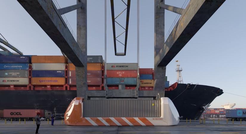 Maglev-technológiával kezelné a konténereket a duisburgi kikötő