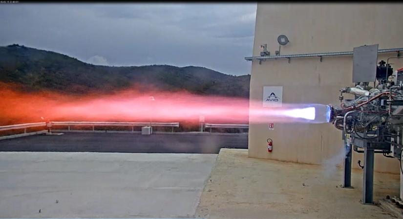 Tesztelték az M10, új generációs, metán-oxigén üzemanyagú rakétahajtóművet
