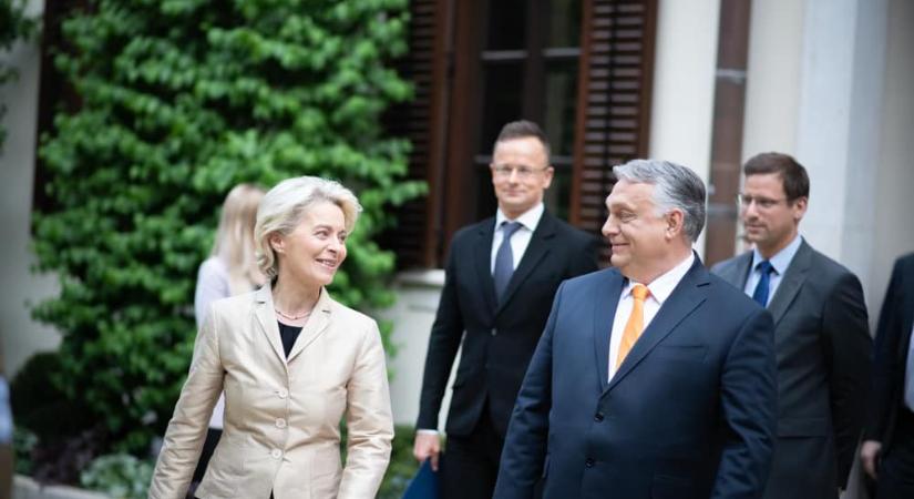 Von der Leyen az Orbánnal való tárgyalásról: “történt előrelépés”