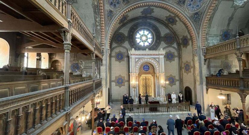 Közel negyven év után nyílt újra a temesvári zsinagóga