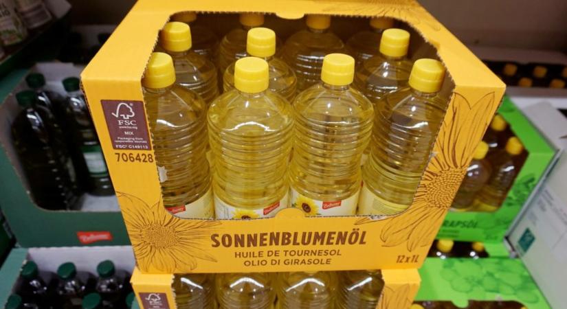 A német Lidl korhatárhoz kötötte a napraforgóolaj vásárlását