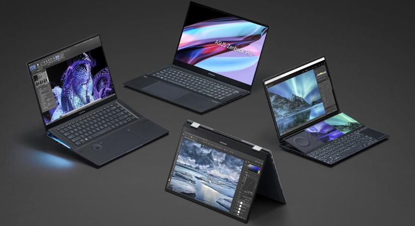 Megérkeztek az új, OLED kijelzős Zenbook S és Zenbook Pro laptopok