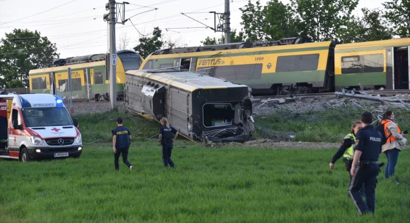 Magyar sérültje is van a hétfői osztrák vonatbalesetnek