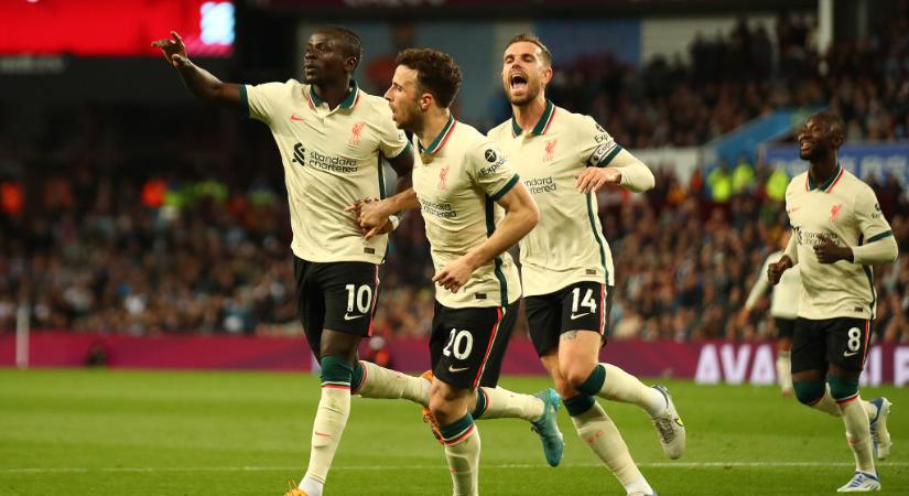 Premier League: hiába szerzett vezetést az Aston Villa, a Liverpool el tudta hozni a 3 pontot! – videóval