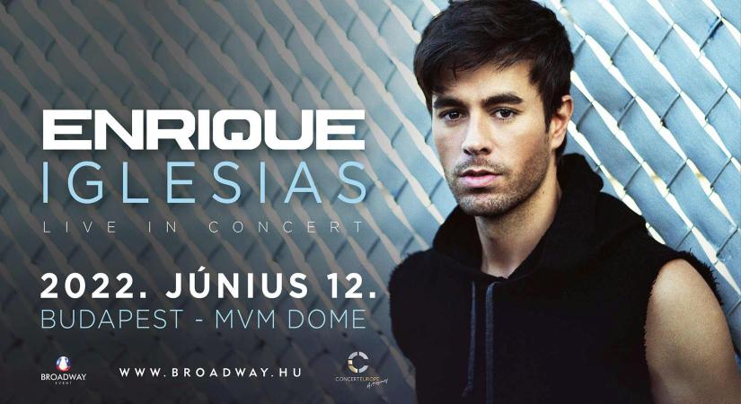 Enrique Iglesias koncert Budapesten!