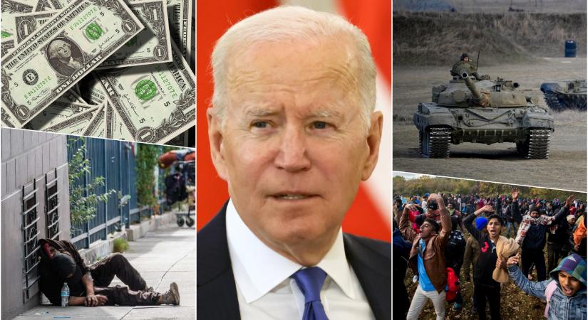 Biden egyre több pénzt öl háborúba, miközben fél Amerika nyomorog