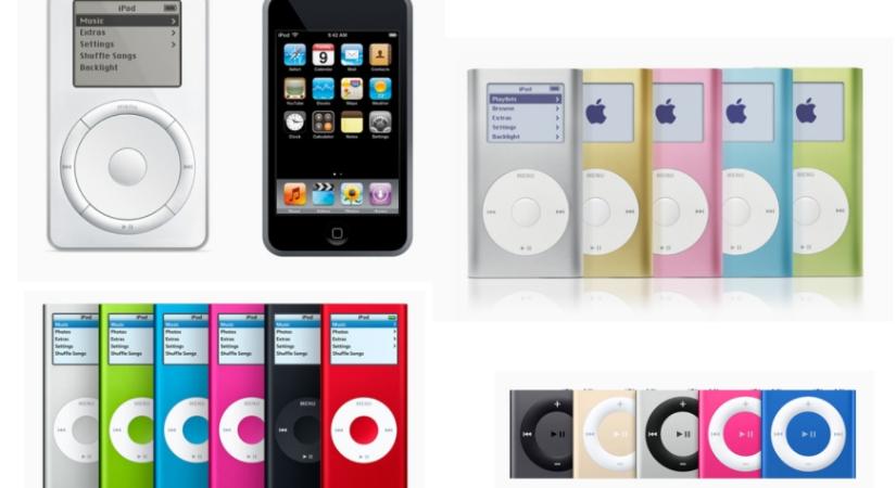 Egy korszak vége, az Apple megszünteti az iPod forgalmazását